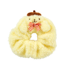 Japan Sanrio Original Face-shaped Scrunchie - Pompompurin