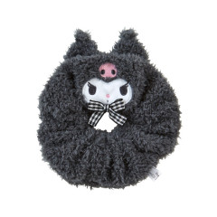 Japan Sanrio Original Face-shaped Scrunchie - Kuromi