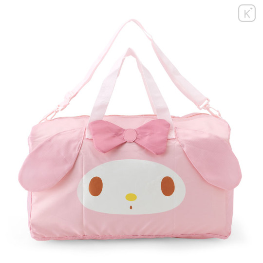 Japan Sanrio Original Face-shaped Boston Bag - My Melody - 1