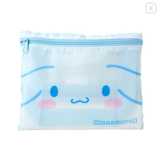 Japan Sanrio Original Face-shaped Boston Bag - Cinnamoroll - 4