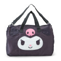 Japan Sanrio Original Face-shaped Boston Bag - Kuromi - 1