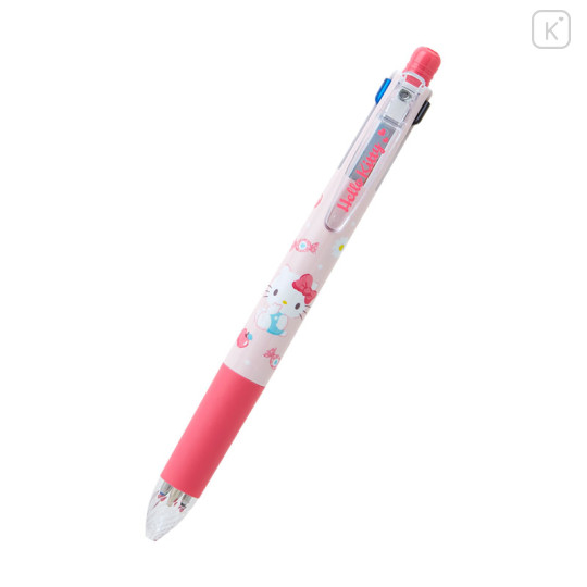 Japan Sanrio Original Sarasa Multi 4+1 Gel Pen & Mechanical Pencil - Hello Kitty - 1