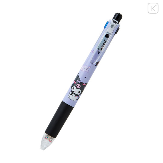 Japan Sanrio Original Sarasa Multi 4+1 Gel Pen & Mechanical Pencil - Kuromi - 1
