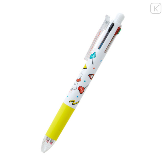 Japan Sanrio Original Sarasa Multi 4+1 Gel Pen & Mechanical Pencil - Hanamaruobake - 2