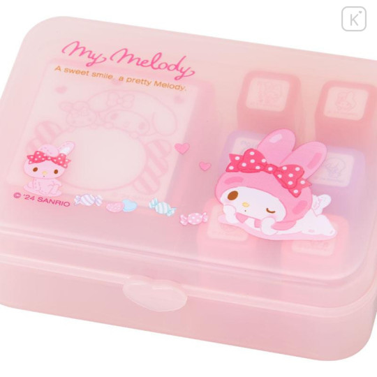 Japan Sanrio Original Penetration Stamp Set - My Melody - 4