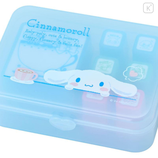 Japan Sanrio Original Penetration Stamp Set - Cinnamoroll - 4