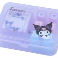 Japan Sanrio Original Penetration Stamp Set - Kuromi - 4