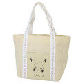 Japan Pokemon Mini Tote Bag - Pikachu / Smile Face - 1