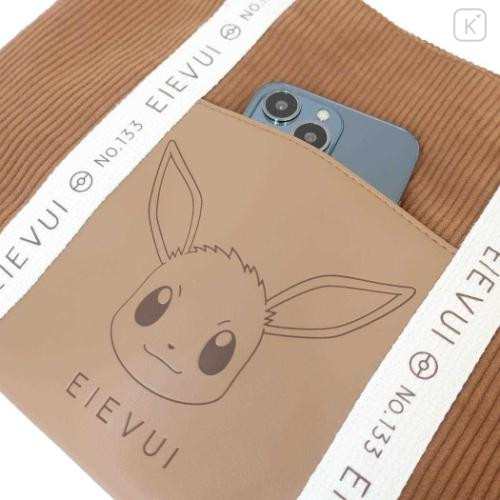 Japan Pokemon Mini Tote Bag - Eevee / Smile Face - 4