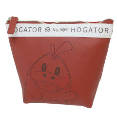 Japan Pokemon Triangular Pouch - Fuecoco / Smile Face