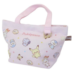 Japan Pokemon Mini Tote Bag - Pokepeace Pink