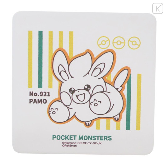 Japan Pokemon Water Absorbing Coaster - Pawmi - 1