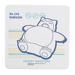 Japan Pokemon Water Absorbing Coaster - Snorlax