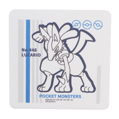 Japan Pokemon Water Absorbing Coaster - Lucario