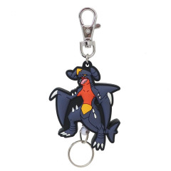 Japan Pokemon Rubber Reel Keychain - Garchomp