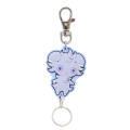 Japan Pokemon Rubber Reel Keychain - Espurr - 1