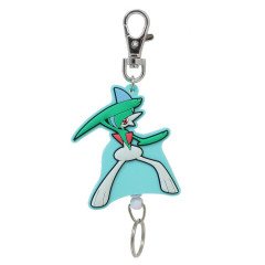 Japan Pokemon Rubber Reel Keychain - Gallade