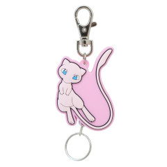 Japan Pokemon Rubber Reel Keychain - Mew