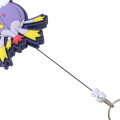 Japan Pokemon Rubber Reel Keychain - Drifblim - 3