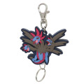 Japan Pokemon Rubber Reel Keychain - Hydreigon - 1