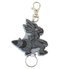 Japan Pokemon Rubber Reel Keychain - Zekrom