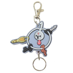 Japan Pokemon Rubber Reel Keychain - Klefki