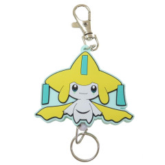 Japan Pokemon Rubber Reel Keychain - Jirachi