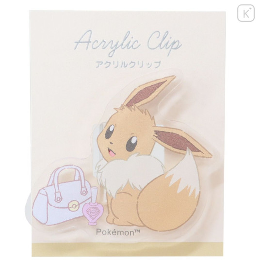 Japan Pokemon Acrylic Clip - Eevee - 1