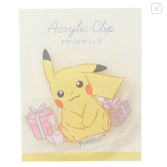 Japan Pokemon Acrylic Clip - Pikachu - 1