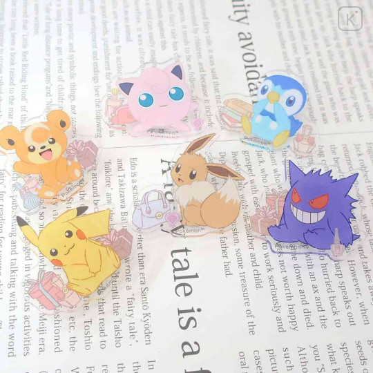 Japan Pokemon Acrylic Clip - Pikachu - 2