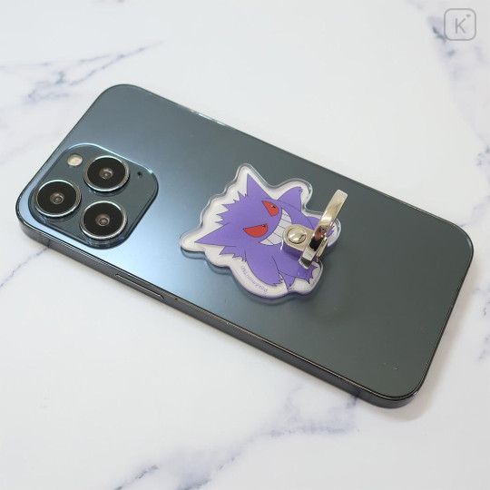 Japan Pokemon Smartphone Ring Stand - Gengar / Multi Ring - 2