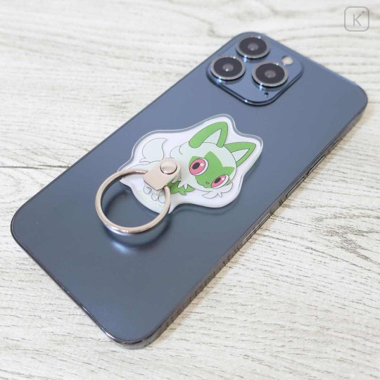 Japan Pokemon Smartphone Ring Stand - Sprigatito / Multi Ring - 2