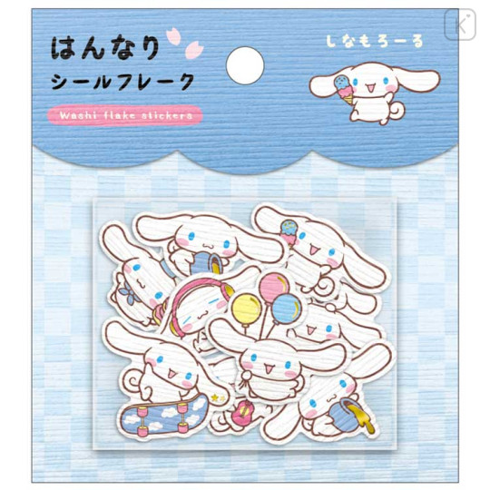 Japan Sanrio Washi Sticker Gold Foil Set - Cinnamoroll / Happy Life - 1