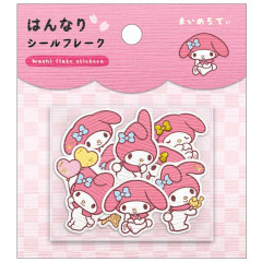 Japan Sanrio Washi Sticker Gold Foil Set - My Melody / Happy Life