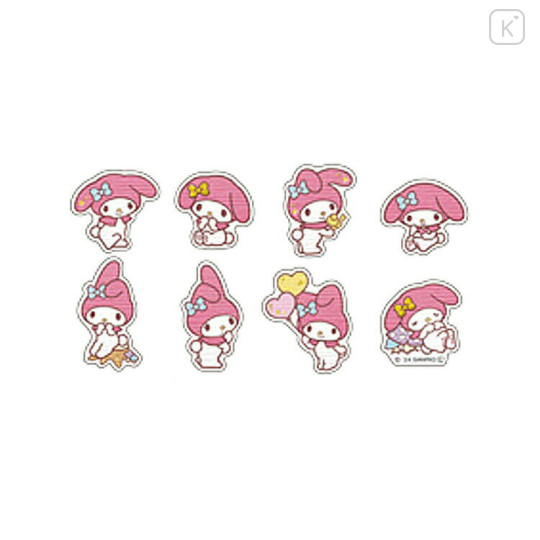 Japan Sanrio Washi Sticker Gold Foil Set - My Melody / Happy Life - 2