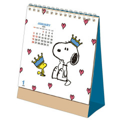 Japan Peanuts Desk Calendar - Snoopy / Crown 2025