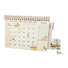 Japan Peanuts Desk Calendar & To Do List - Snoopy / 2025