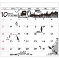 Japan Moomin Desk Calendar & To Do List - Little My / 2025 - 5