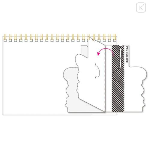 Japan Moomin Desk Calendar & To Do List - Little My / 2025 - 6