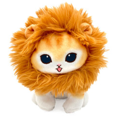 Japan Mofusand Chubby Potetama Plush Toy - Cat / Lion Nyan