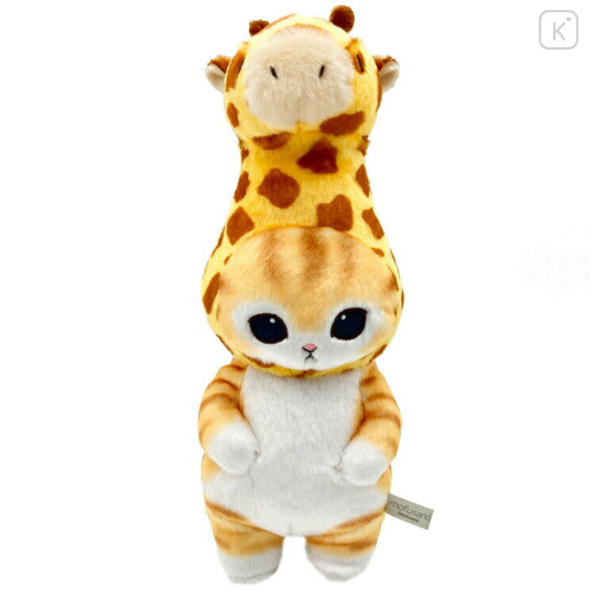 Japan Mofusand Chubby Potetama Plush Toy - Cat / Giraffe Nyan - 1