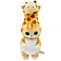 Japan Mofusand Chubby Potetama Plush Toy - Cat / Giraffe Nyan