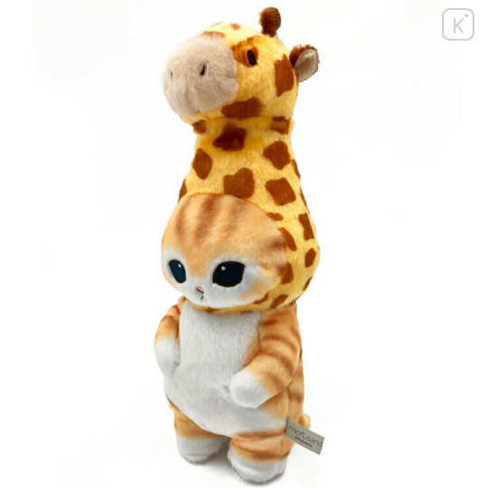 Japan Mofusand Chubby Potetama Plush Toy - Cat / Giraffe Nyan - 2