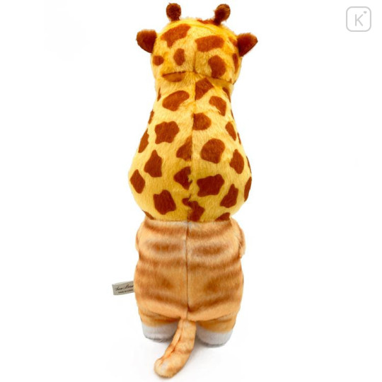 Japan Mofusand Chubby Potetama Plush Toy - Cat / Giraffe Nyan - 4