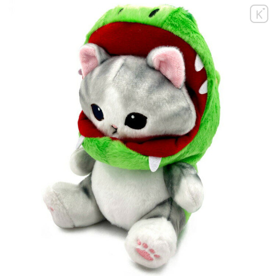 Japan Mofusand Chubby Potetama Plush Toy - Cat / Crocodile Nyan - 2