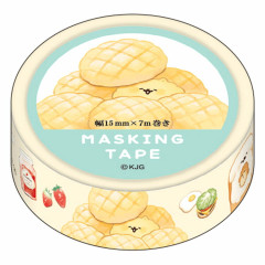 Japan Yeastken Washi Masking Tape - Dog / Bread Melon