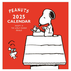 Japan Peanuts Wall Calendar - Snoopy / Comic 2025