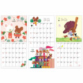 Japan The Bear's School Wall Calendar - 2025 - 2