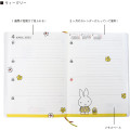 Japan Miffy B6 Planner Monthly & Weekly Schedule Book - Miffy / Strawberry 2025 - 5