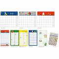 Japan Miffy Slim Planner Monthly Schedule Book - Miffy / White 2025 - 3